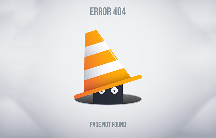 404エラーのイメージ画像