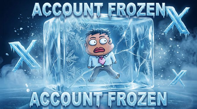 Xアカウント凍結イメージ